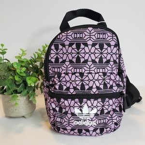 Adidas Purple & Black Mini Backpack